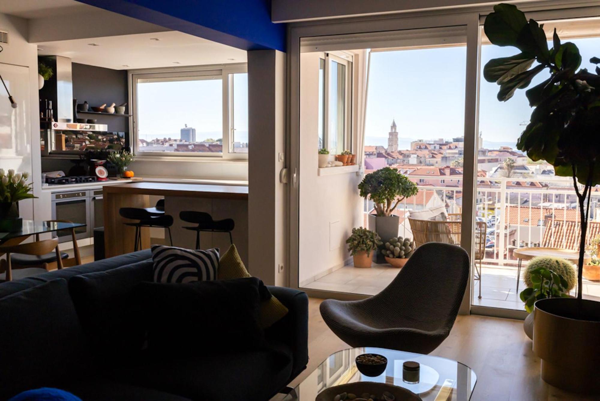 شقة D'Art Penthouse سبليت المظهر الخارجي الصورة